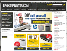 Tablet Screenshot of brokenprinter.com